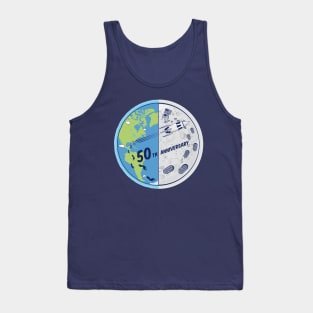 Moon Landing 50th Anniversary Celebration Tank Top